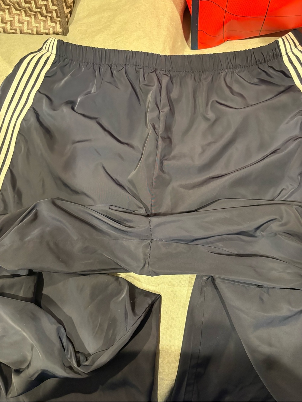 Edikted Remy Ribbon Track Pants in Navy - Picture 7 of 8